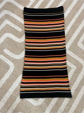 NWT ASOS Striped Knit Midi Pencil Skirt – Size 8